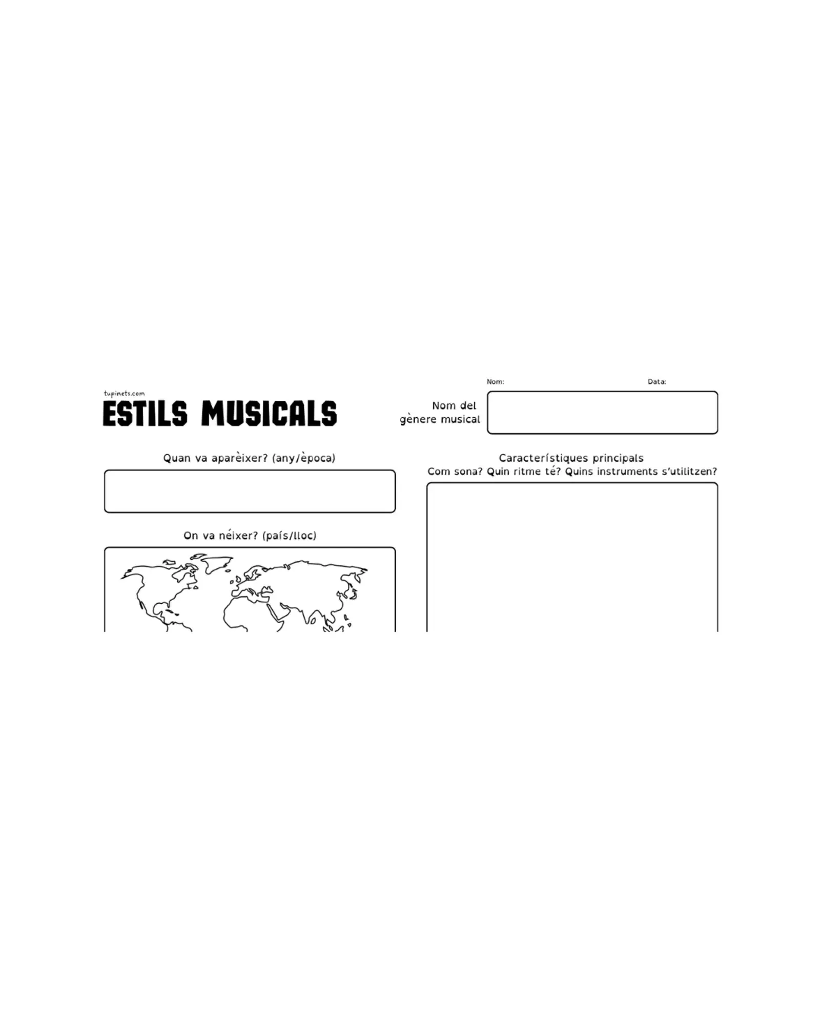 ESTILS MUSICALS + FITXA preview 5